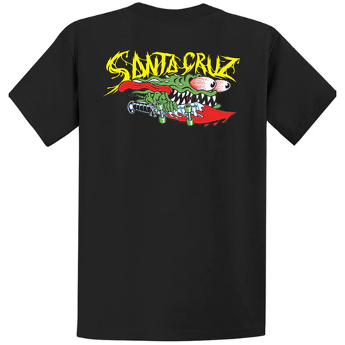 Santa Cruz Youth Tee Meek Slasher Black [Size: Youth 8/XSmall]