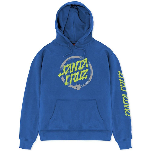 Santa Cruz Youth Jumper Mako Dot PO Hood Blue [Size: Youth 8/XSmall]