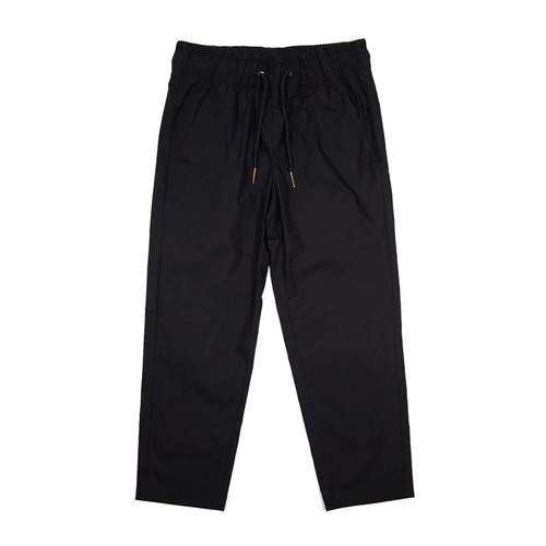 Santa Cruz Youth Pants Solid Strip Elastic Waist Black [Size: Youth 8/XSmall]