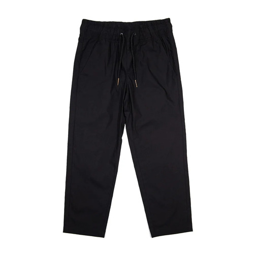 Santa Cruz Youth Pants Solid Strip Elastic Waist Black [Size: Youth 8/XSmall]