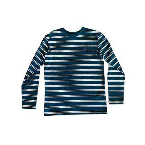 Santa Cruz Youth Tee Screaming Hand Dark Cedar Stripe [Size: Youth 8]