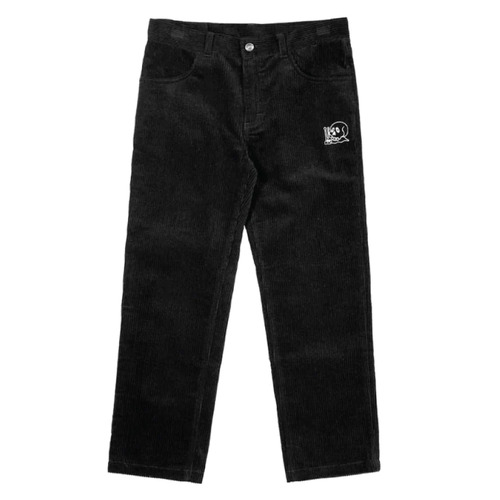 Santa Cruz Youth Pants Craft Oval Dot Five Pocket Chord Black [Size: Youth 10]