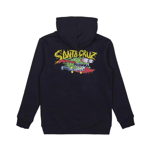 Santa Cruz Youth Jumper Meek Slasher Hood Black [Size: Youth 8]