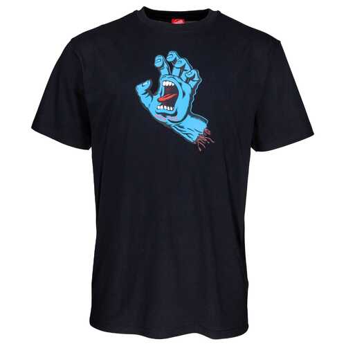 Santa Cruz Youth Tee Screaming Hand Black [Size: Youth 8]