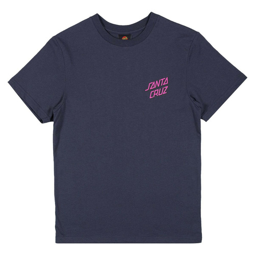 Santa Cruz Youth Tee Johnson Beast Dot Stack Navy