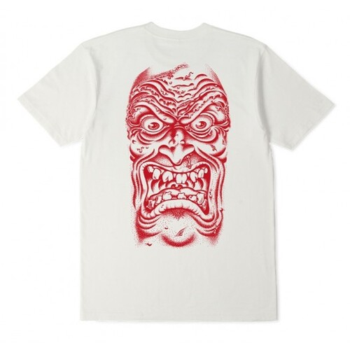 Santa Cruz Tee Roskopp Face Off White [Size: Mens Medium]
