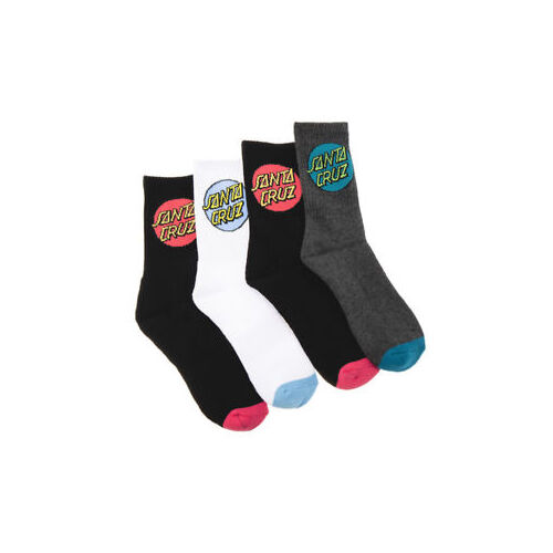 Santa Cruz Socks 4pk Pastel Pop US 7-11