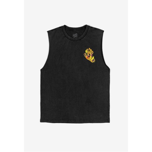 Santa Cruz Muscle Strange Hand Old Black [Size: Mens Medium]