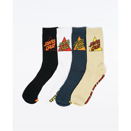 Santa Cruz Socks Not A Dot Pop 4pk US 7-11