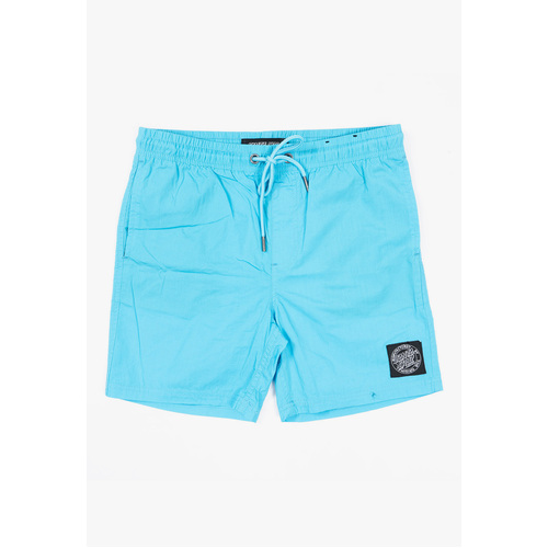 Santa Cruz Youth Shorts Solid Cruizier Caribbeen Sea [Size: Youth 8/XSmall]
