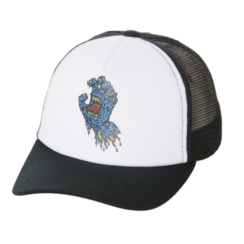 Santa Cruz Youth Hat Decay Hand Trucker Black