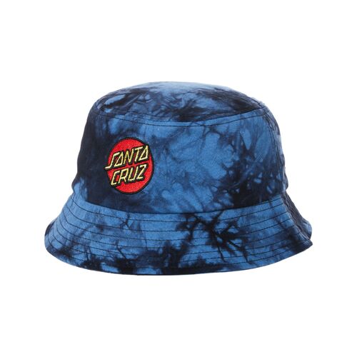 Santa Cruz Youth Hat Bucket Navy Tie Dye
