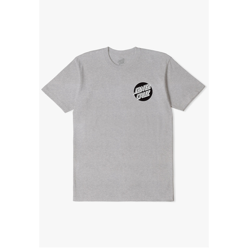 Santa Cruz Youth Tee Framework Dot Grey [Size: Youth 10/Small]