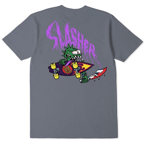 Santa Cruz Youth Tee OG Slasher Blue Mirage [Size: Youth 8/XSmall]