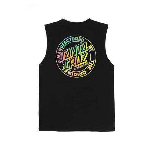 Santa Cruz Youth Muscle MFG Dot Burst Black [Size: Youth 8/XSmall]