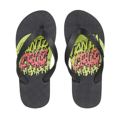 Santa Cruz Youth Thong Rad Dot Black [Size: Youth 2]
