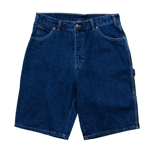 Dickies Shorts 11 Relaxed Carpenter Denim Rinsed Indigo 11inch [Size: 30 inch Waist]