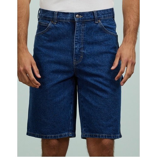 Dickies Shorts 11 Relaxed Carpenter Denim Rinsed Indigo 11inch [Size: 36 inch Waist]