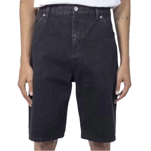 Dickies Shorts Relaxed Carpenter Denim 11 Inch Black [Size: 30 inch Waist]