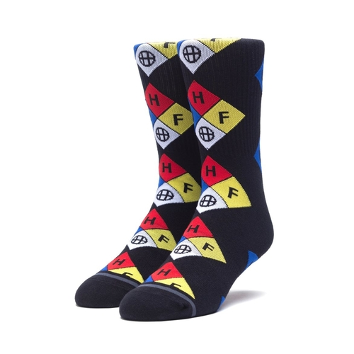 Huf Socks Hazard Black