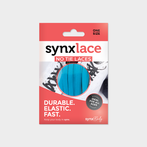 SynxBody Synxlace Elastic Laces Blue