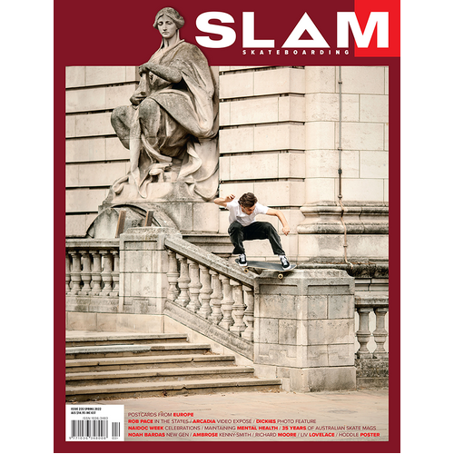 Slam Skateboarding Magazine Issue 235