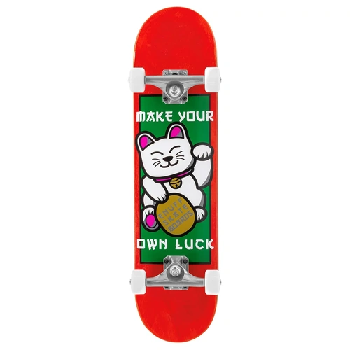 Enuff Complete Lucky Cat Red 8.0 Inch Width