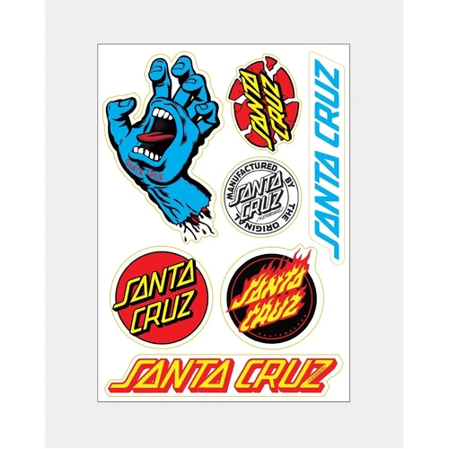 Santa Cruz Sticker Pack Screaming Hand