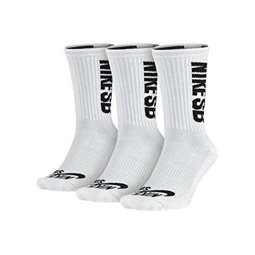 Nike SB Socks Crew 3pk White US 6-8