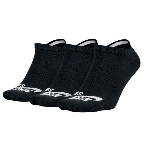 women's nike no show socks black