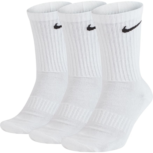Nike SB Socks Crew 3pk Everyday Cush White US 8-12