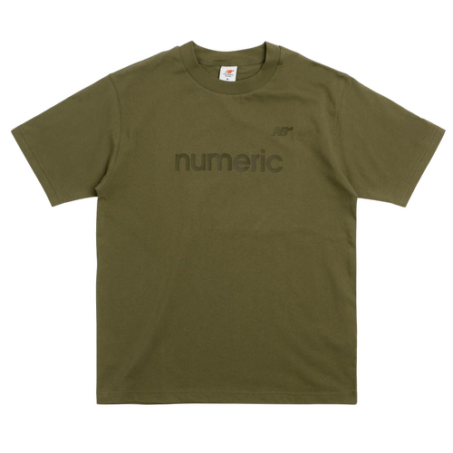 New Balance NB Numeric Tee Cotton Wakame [Size: Mens Small] [Colour: Green]