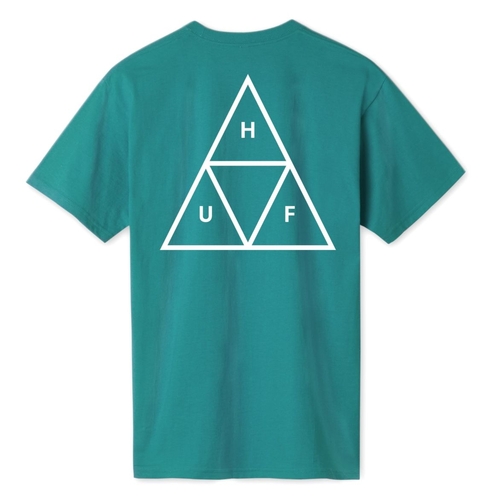Huf Tee Essentials TT Biscay Bay [Size: Mens Large]