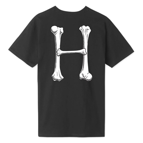 Huf Tee Boner Classic H Black [Size: Mens Large]
