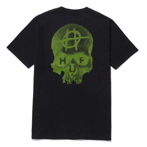 Huf Tee Data Death Black [Size: Mens Medium]