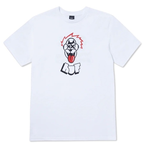 Huf Tee Party Wolf White [Size: Mens Medium]