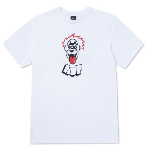 Huf Tee Party Wolf White [Size: Mens X Large]