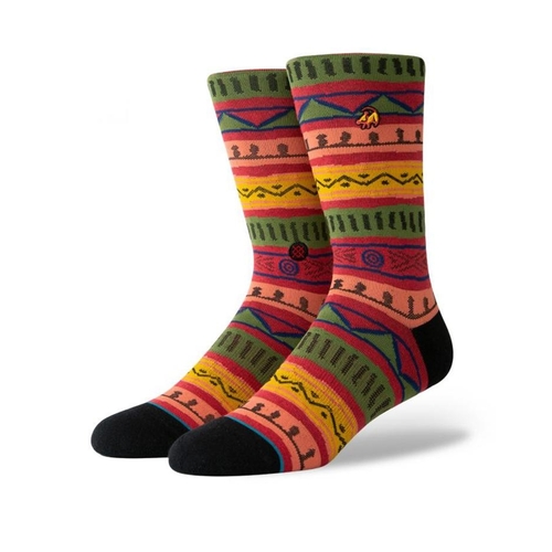 Stance Socks Simba Red US 9-12