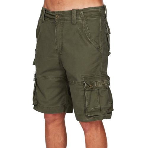 Element Shorts Source Cargo Olive [Size: 30 inch Waist]
