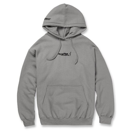 Uma Jumper Fer Sure Hoodie Grey [Size: Mens Large]