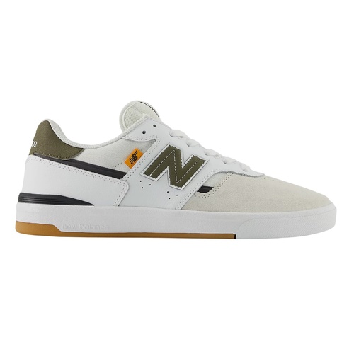 New Balance NB Numeric 306C SN White/Olive [Size: US 8] [Colour: White]