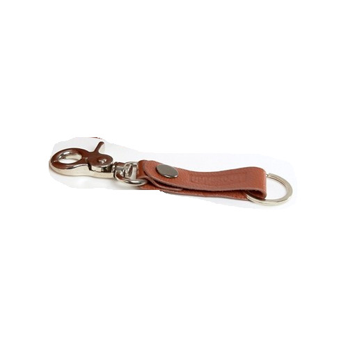 Uppercut Deluxe Leather Keyring Brown
