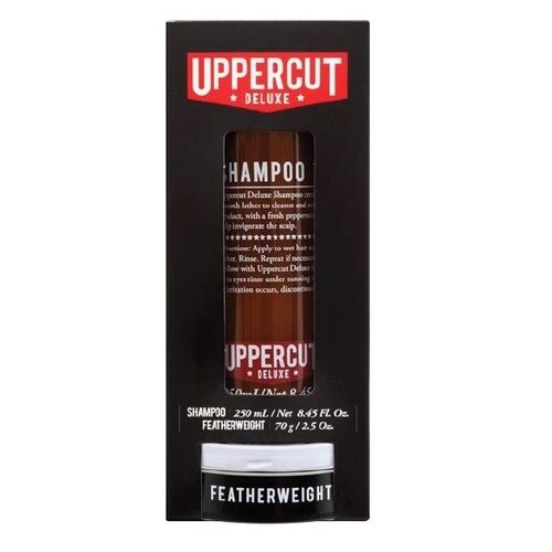 Uppercut Deluxe Hair Product Duo Box Featherweight + Shampoo