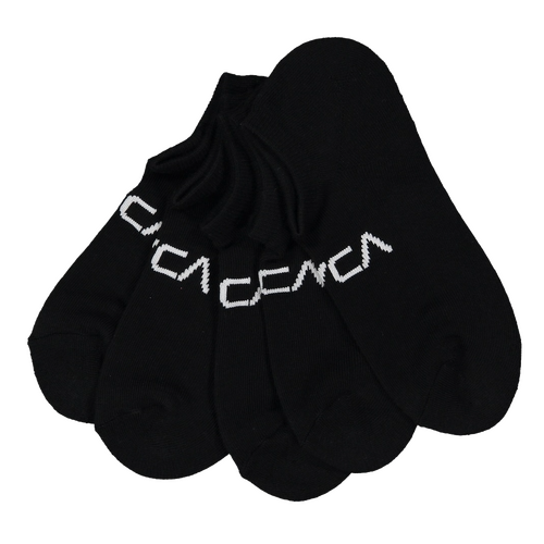 RVCA Socks No Show Transfer III 5pk Black