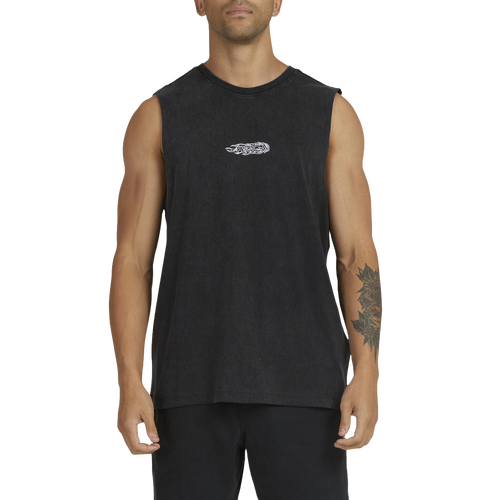 RVCA Muscle Hot RVCA Black Acid [Size: Mens Medium]