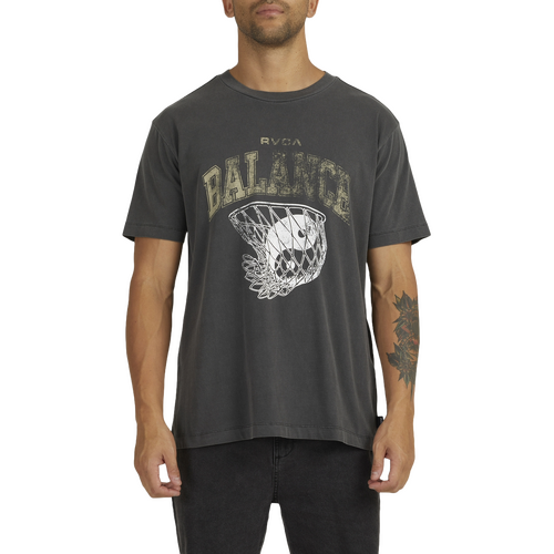 RVCA Tee Hoops Washed Black [Size: Mens Medium]