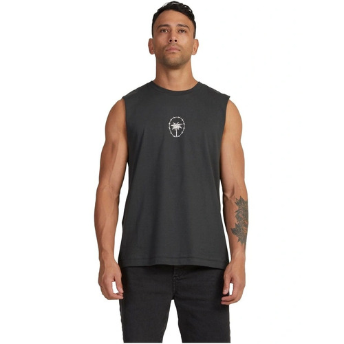 RVCA Muscle Wired Pirate Black [Size: Mens Large]