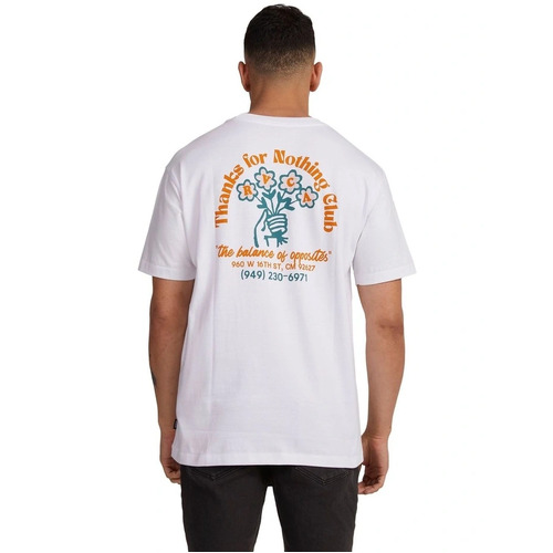 RVCA Tee TFNC White [Size: Mens Medium]
