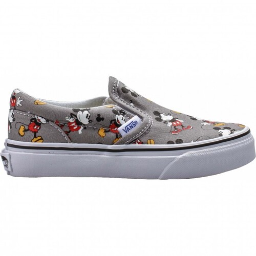 Vans Youth Classic Slip-On Mickey Mouse Frost Grey Disney [Size: US 4K]