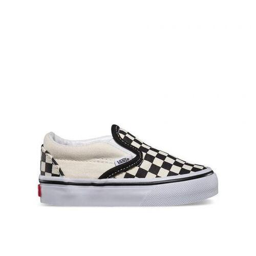 Vans Youth Slip-On Black/White Checkerboard Kids [Size: US 10K]
